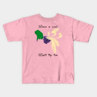 Spill the Tea Kids T-Shirt